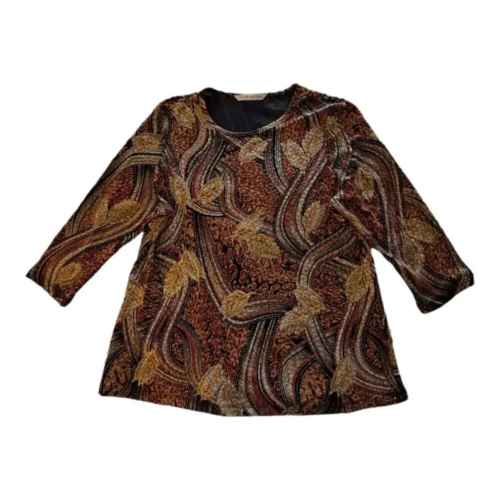 Peter Nygard Metallic Blouse